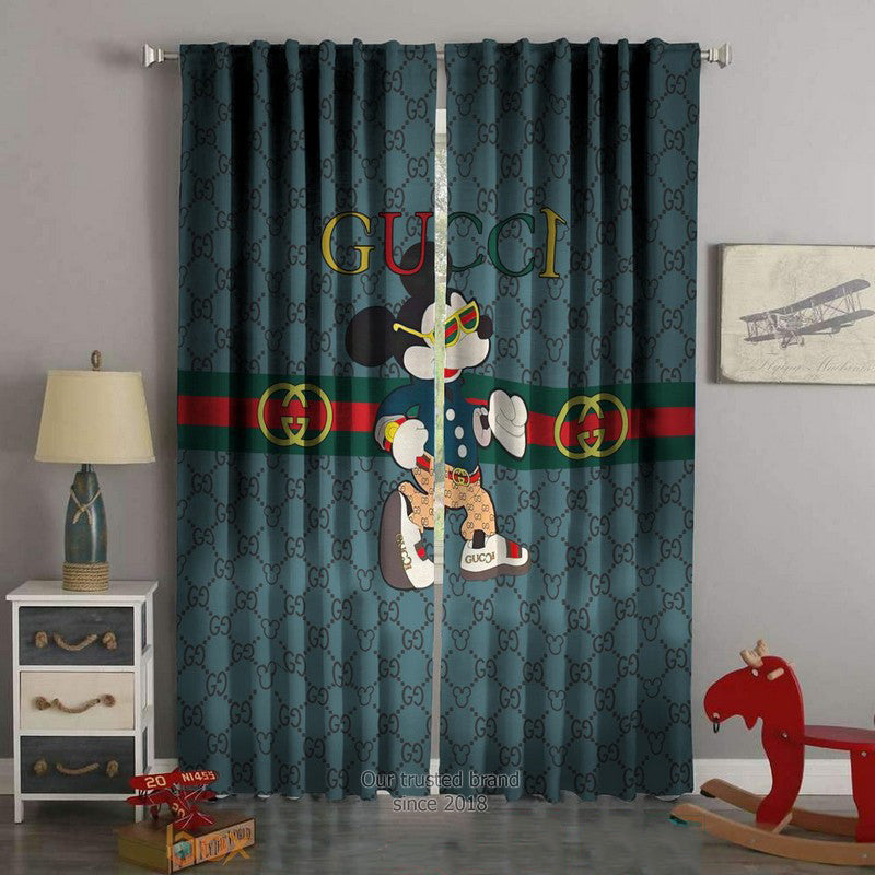 Gucci window curtains