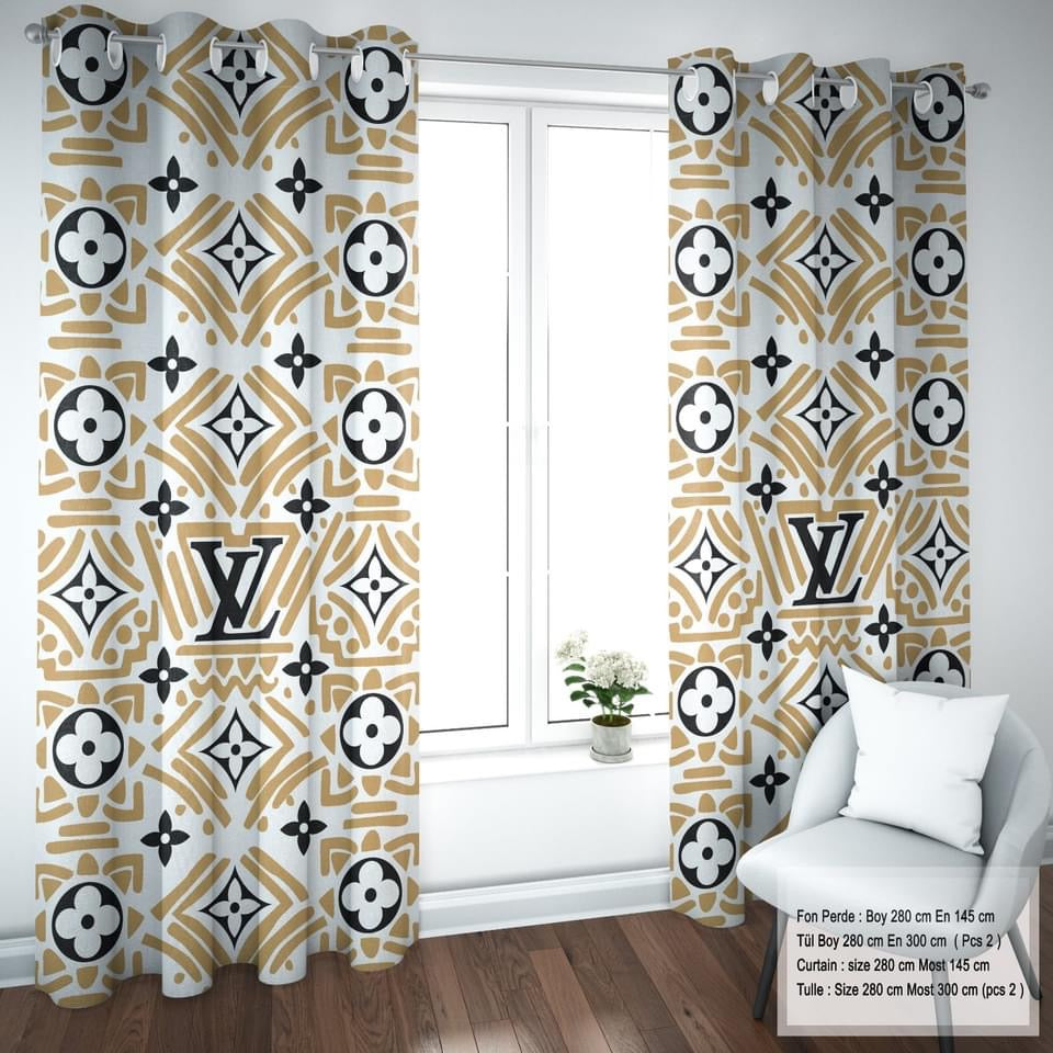 louis vuitton windows curtains