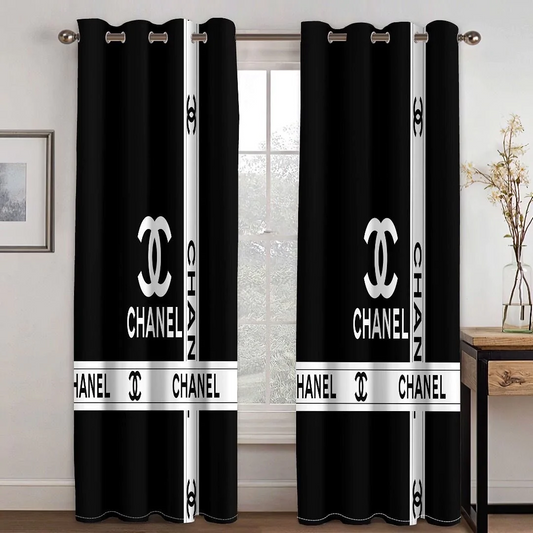 chanel window curtains