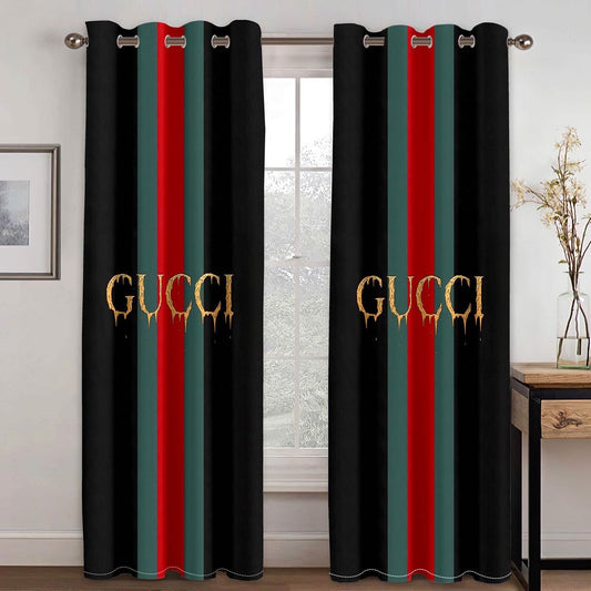 Gucci window curtains