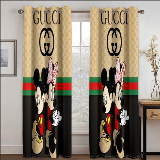 Gucci window curtains