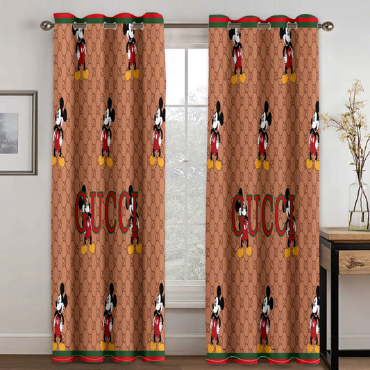 Gucci window curtains