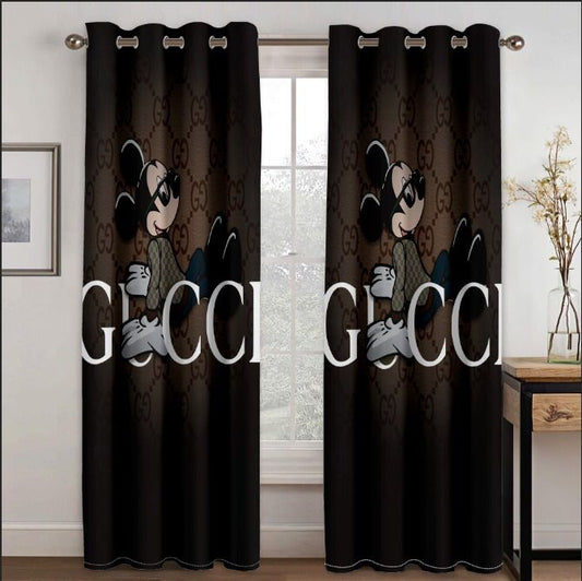 Gucci window curtains