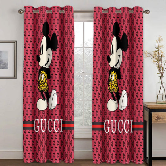 Gucci window curtains