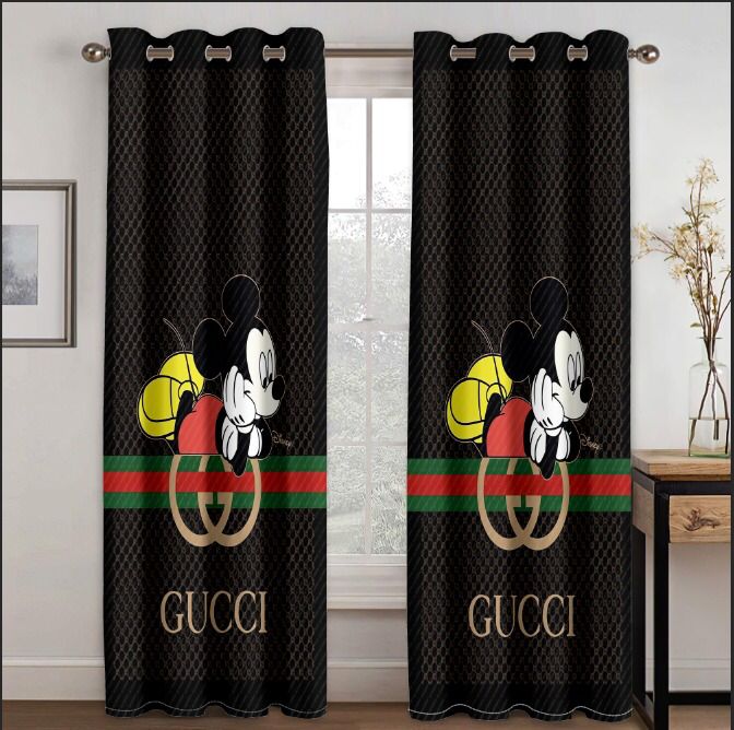 Gucci window curtains
