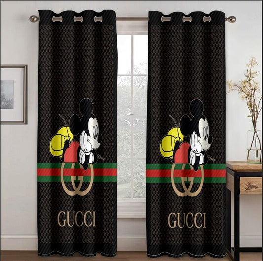 Gucci window curtains