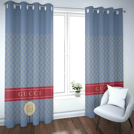 Gucci window curtains