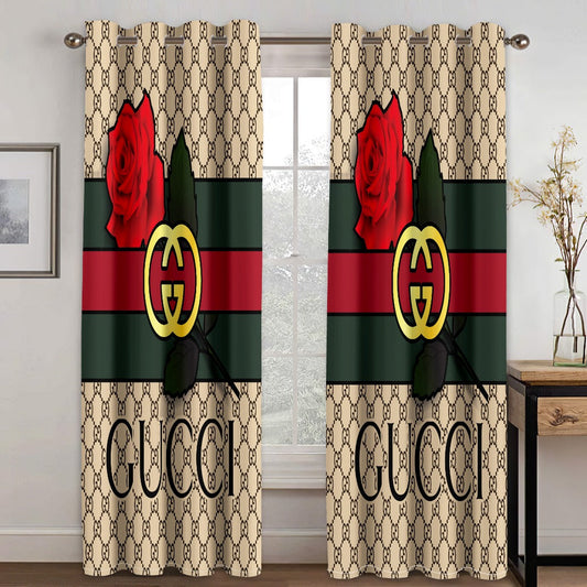Gucci window curtains