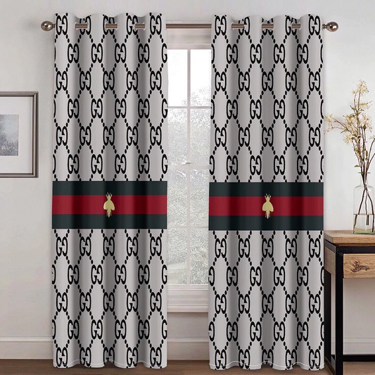 Gucci window curtains