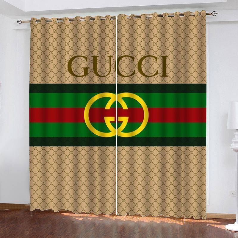 Gucci window curtains