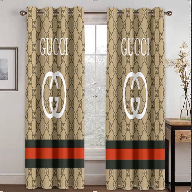 Gucci window curtains