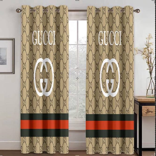 Gucci window curtains
