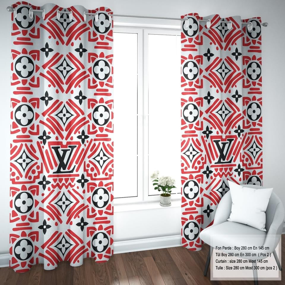 louis vuitton windows curtains