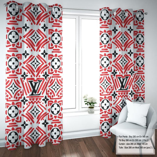 louis vuitton windows curtains