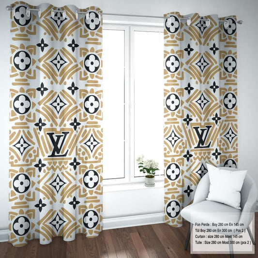 louis vuitton windows curtains