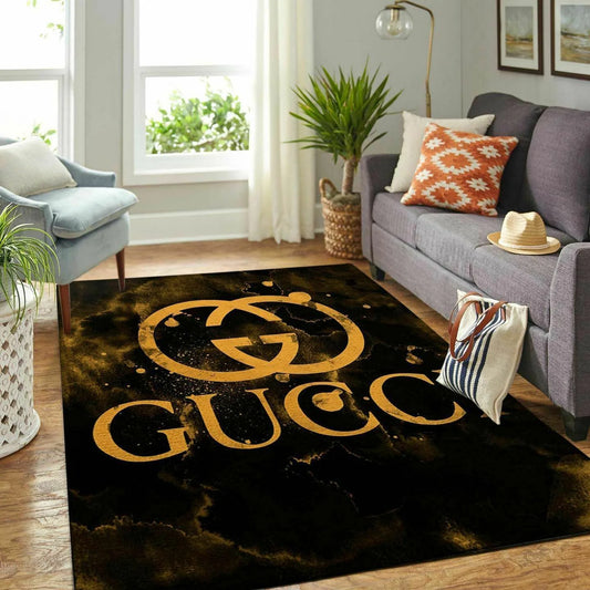 Gucci rug Marble golden Living Room