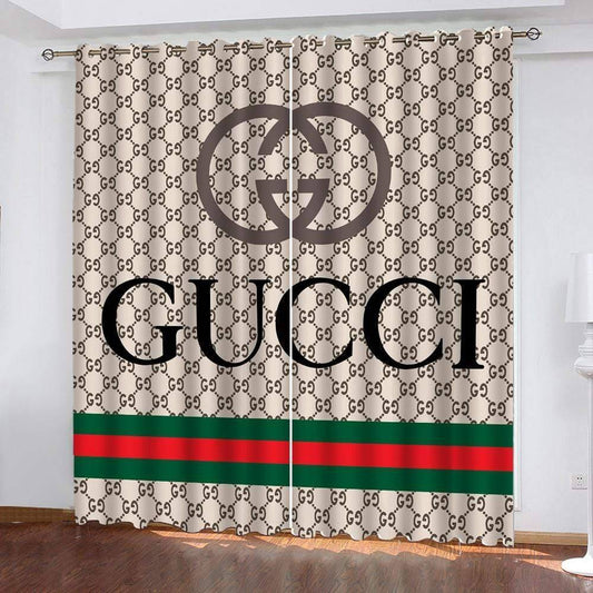 Gucci window curtains